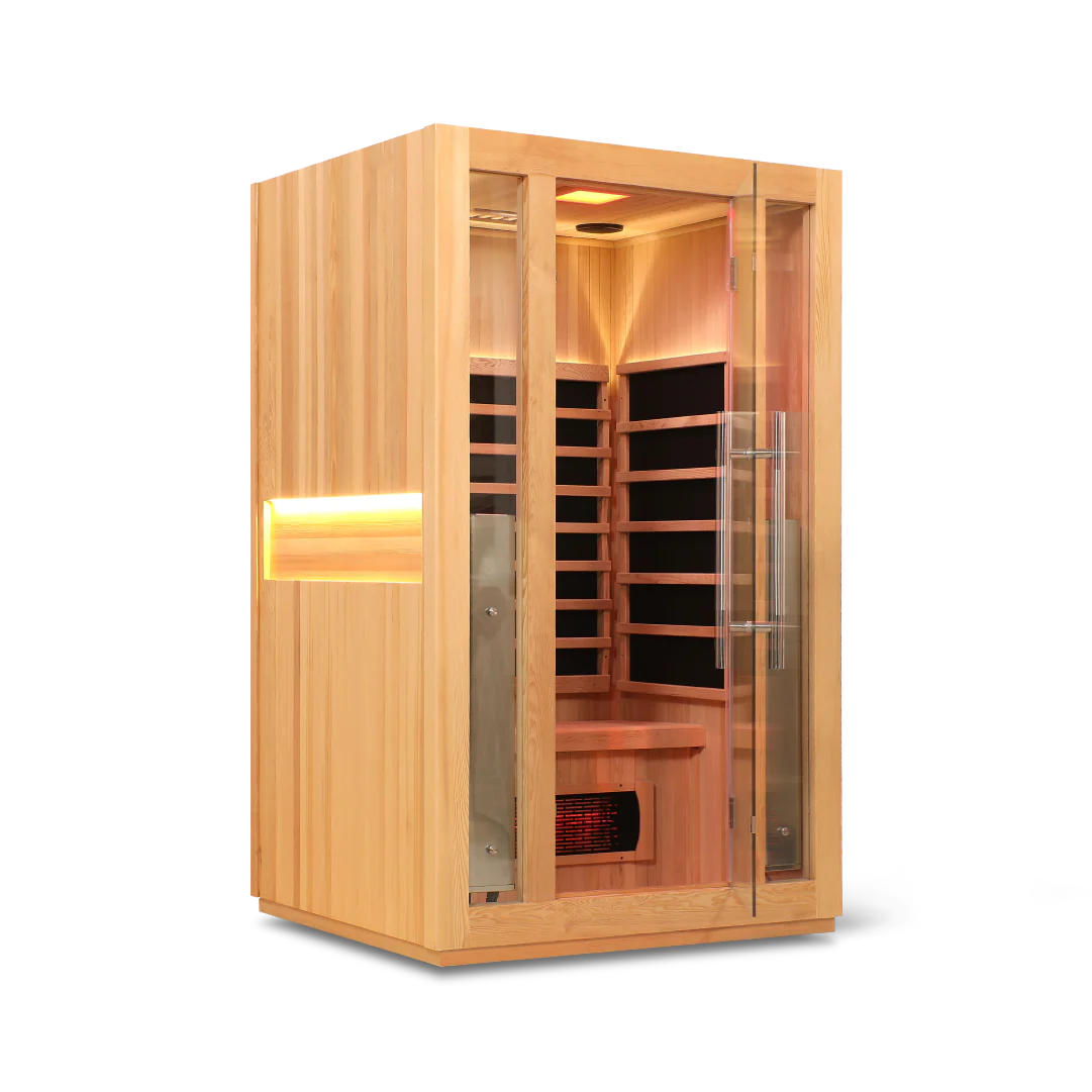 2 Person Full Spectrum "Smart" WIFI Infrared Sauna