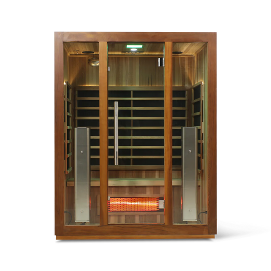 3 Person Full Spectrum "Smart" WIFI Infrared Sauna