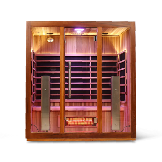 4 Person Full Spectrum "Smart" WIFI Infrared Sauna