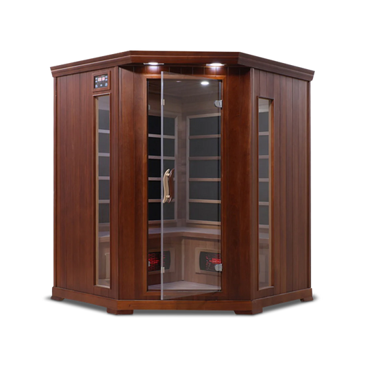 4 Person Full Spectrum Corner Infrared Sauna