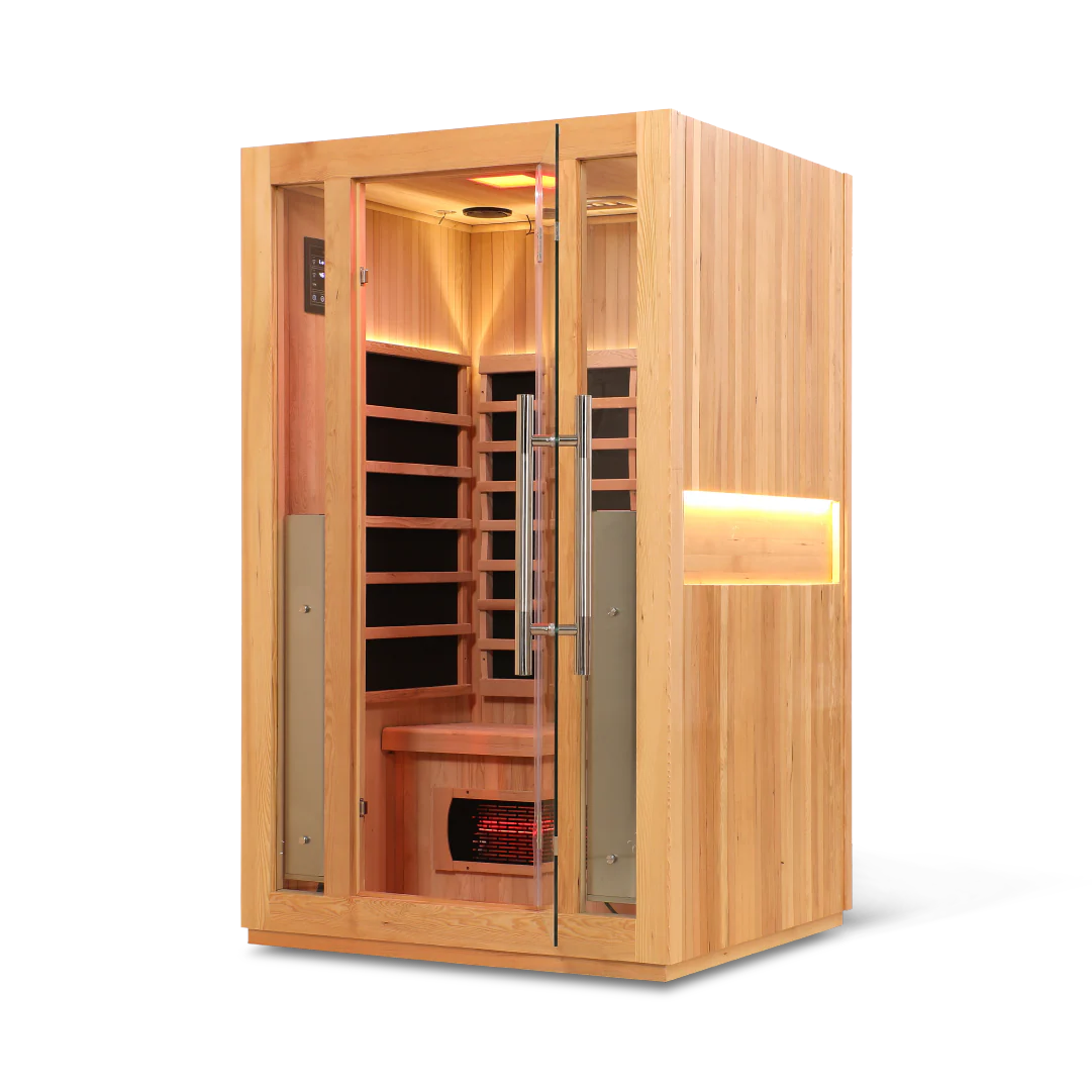 2 Person Full Spectrum "Smart" WIFI Infrared Sauna