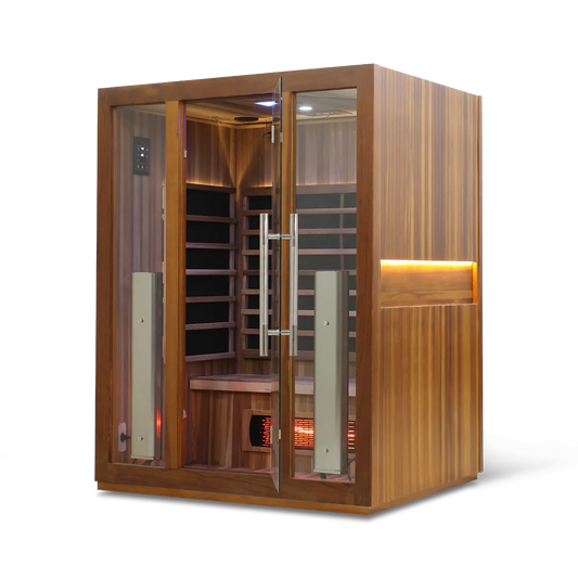 3 Person Full Spectrum "Smart" WIFI Infrared Sauna