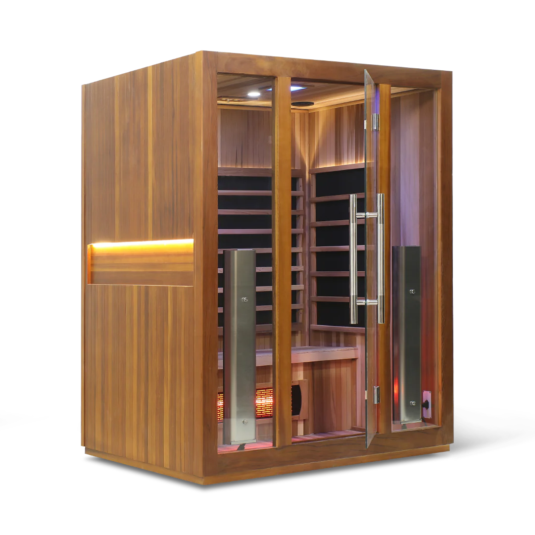 3 Person Full Spectrum "Smart" WIFI Infrared Sauna