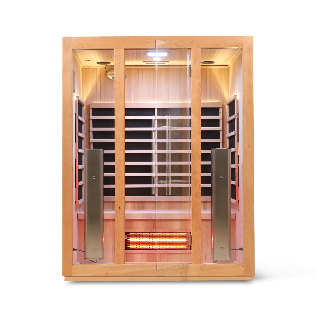 3 Person Full Spectrum "Smart" WIFI Infrared Sauna