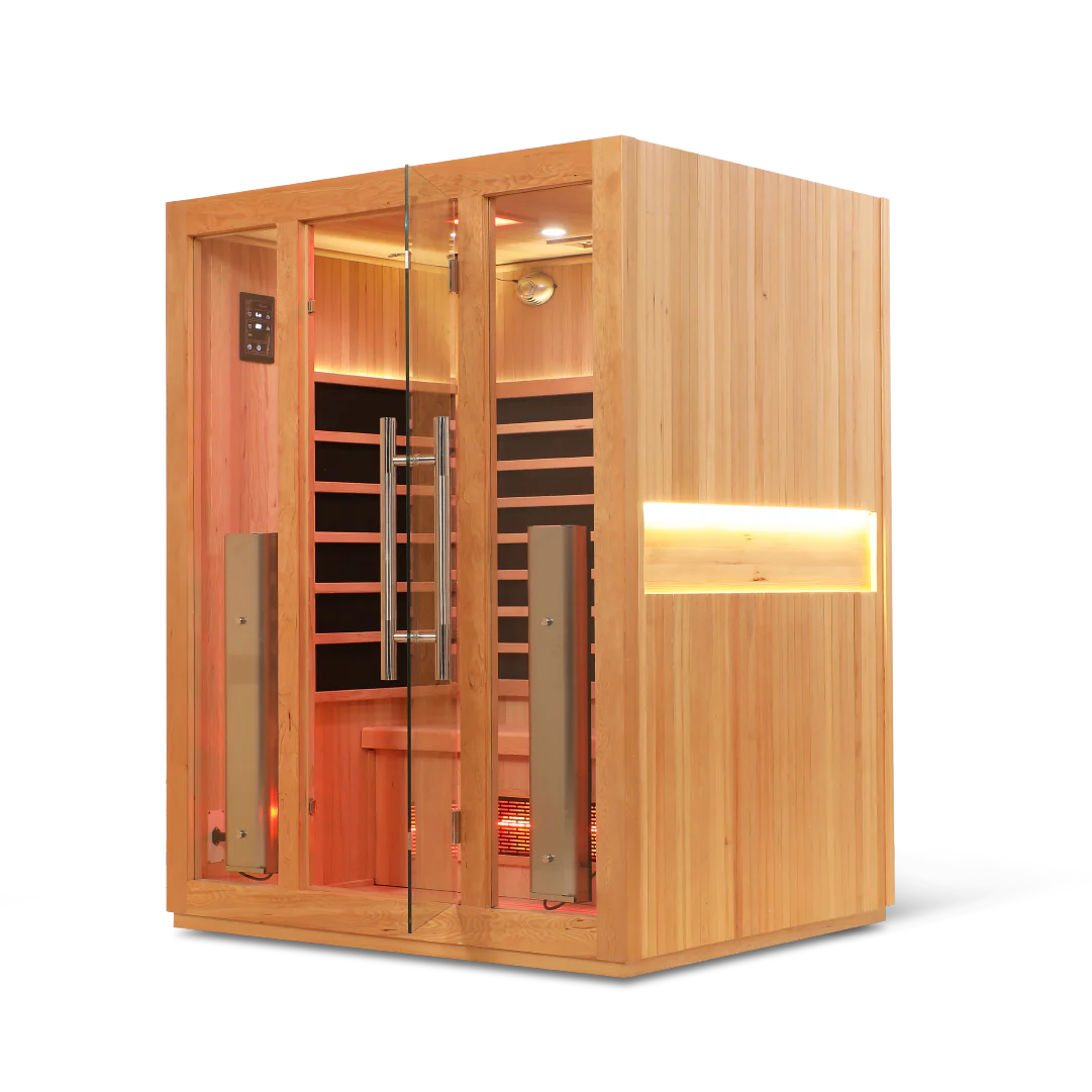 3 Person Full Spectrum "Smart" WIFI Infrared Sauna