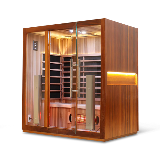4 Person Full Spectrum "Smart" WIFI Infrared Sauna