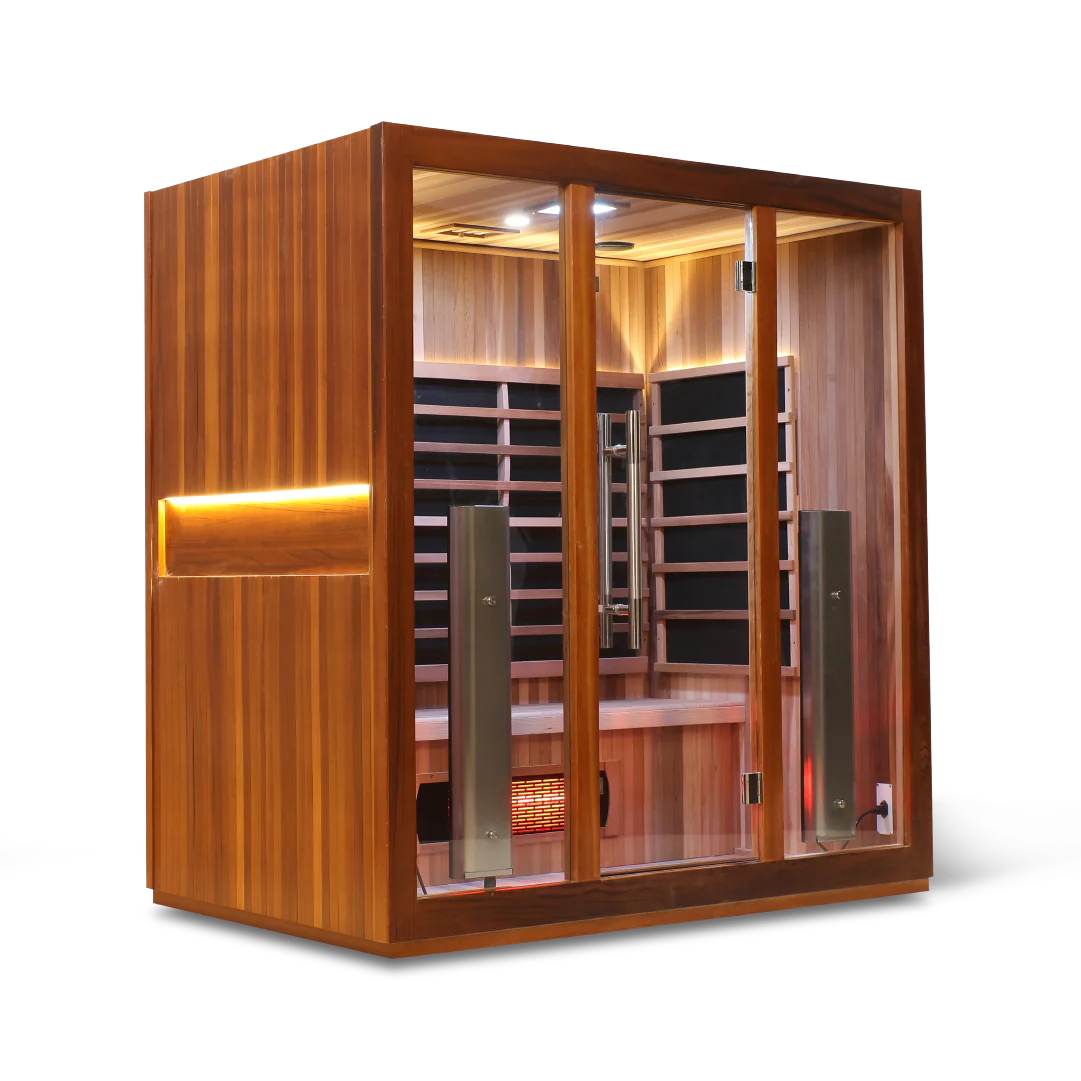 4 Person Full Spectrum "Smart" WIFI Infrared Sauna