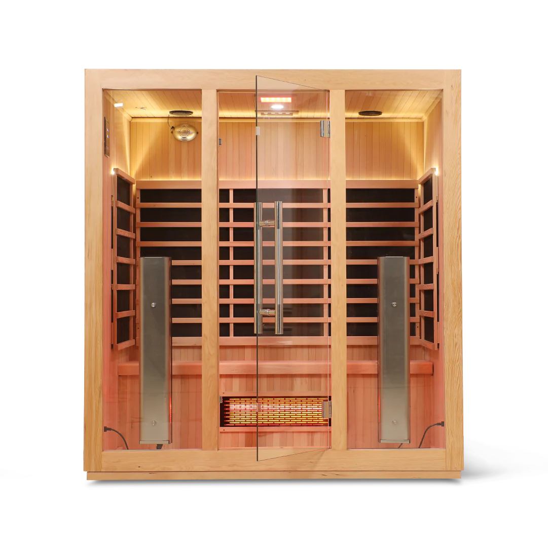 4 Person Full Spectrum "Smart" WIFI Infrared Sauna