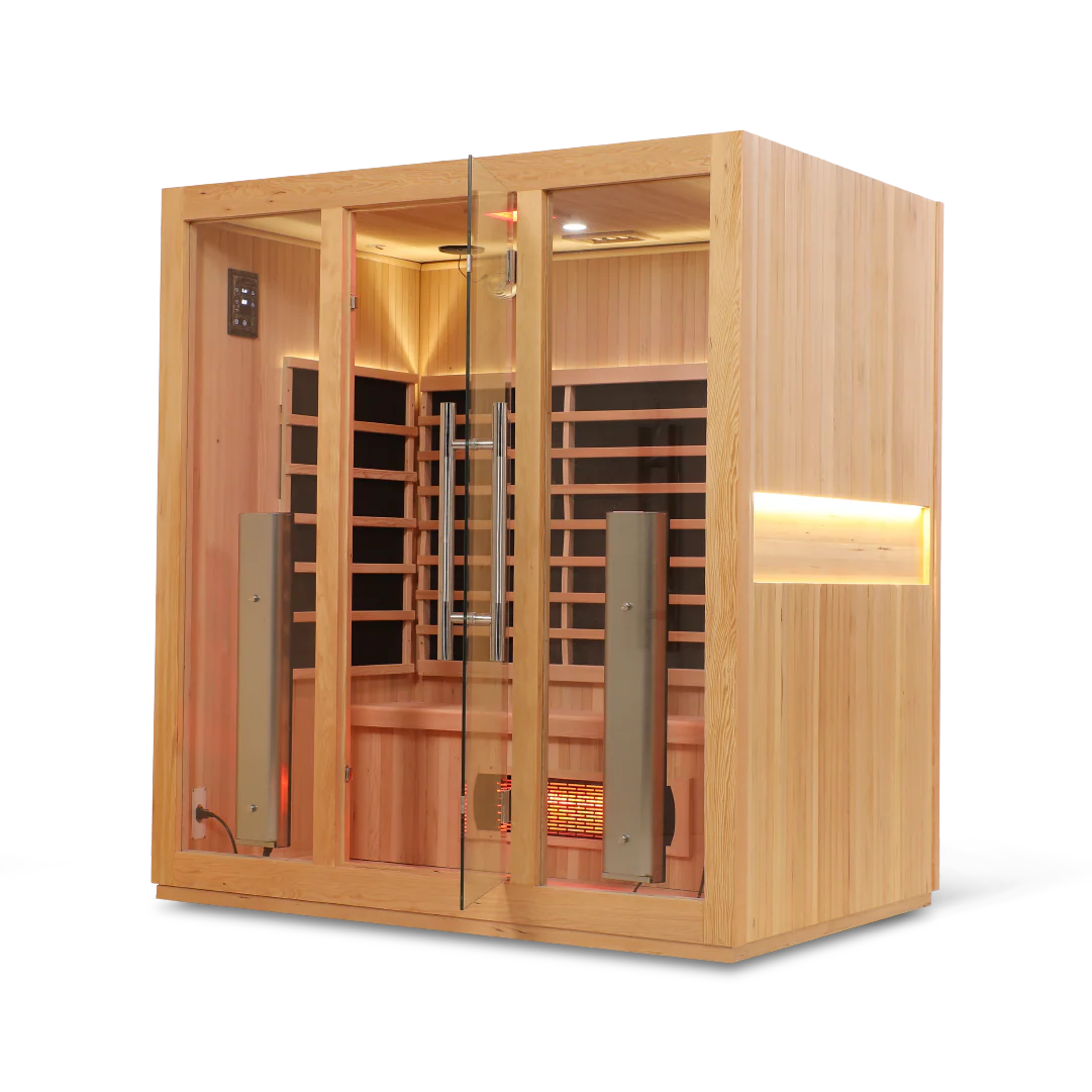 4 Person Full Spectrum "Smart" WIFI Infrared Sauna
