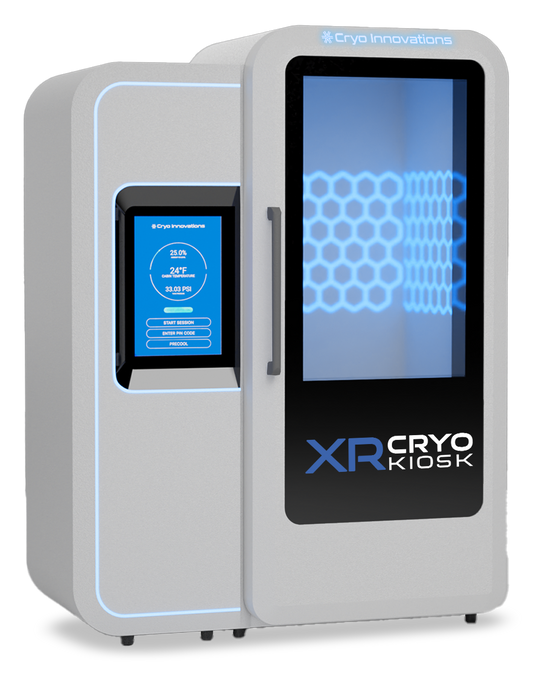 XR Cryo Kiosk – The World’s First Fully Autonomous Electric Cryotherapy Chamber (2 person)