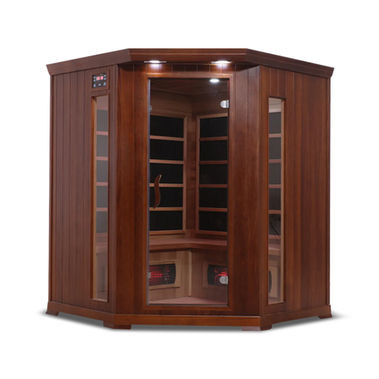 4 Person Full Spectrum Corner Infrared Sauna