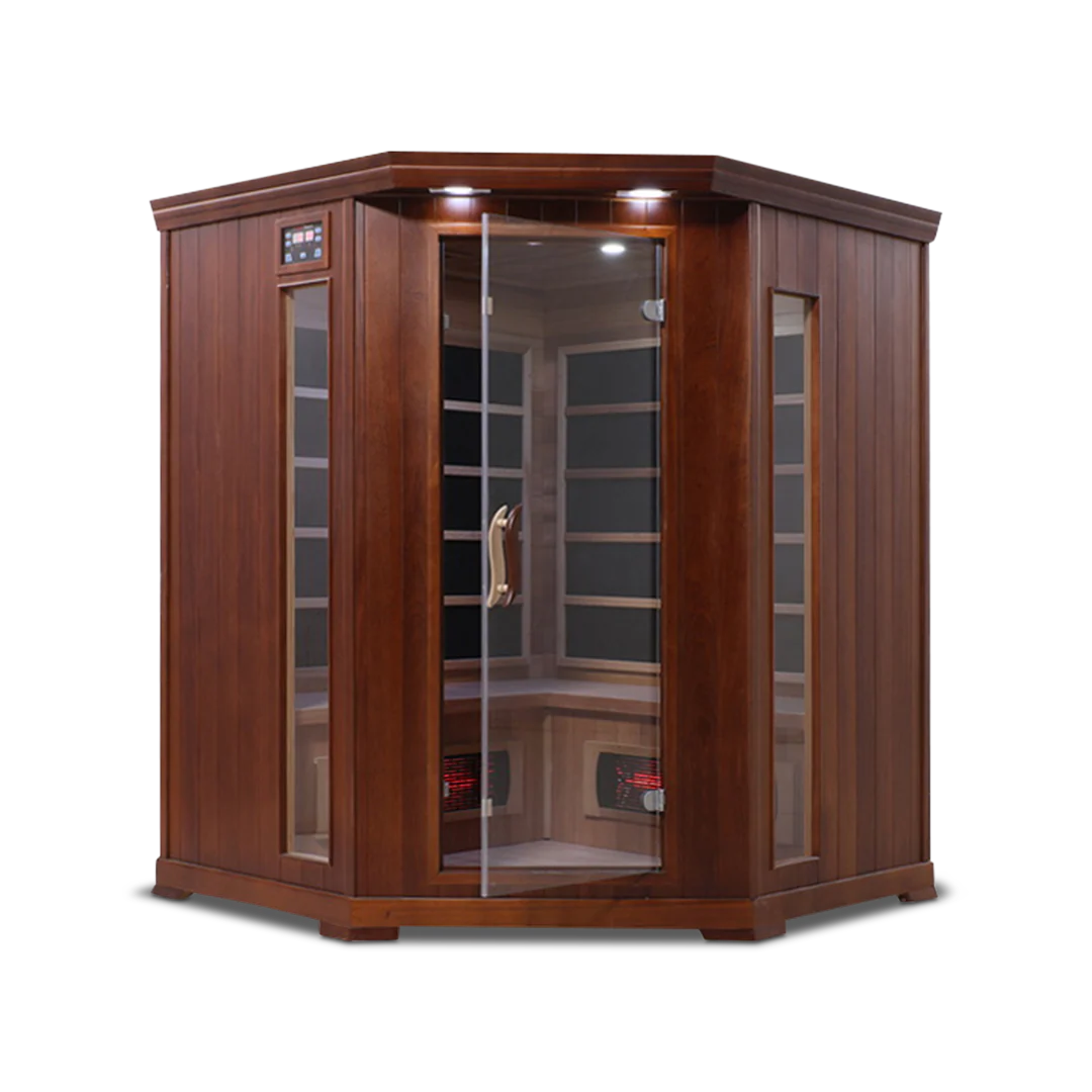 4 Person Full Spectrum Corner Infrared Sauna