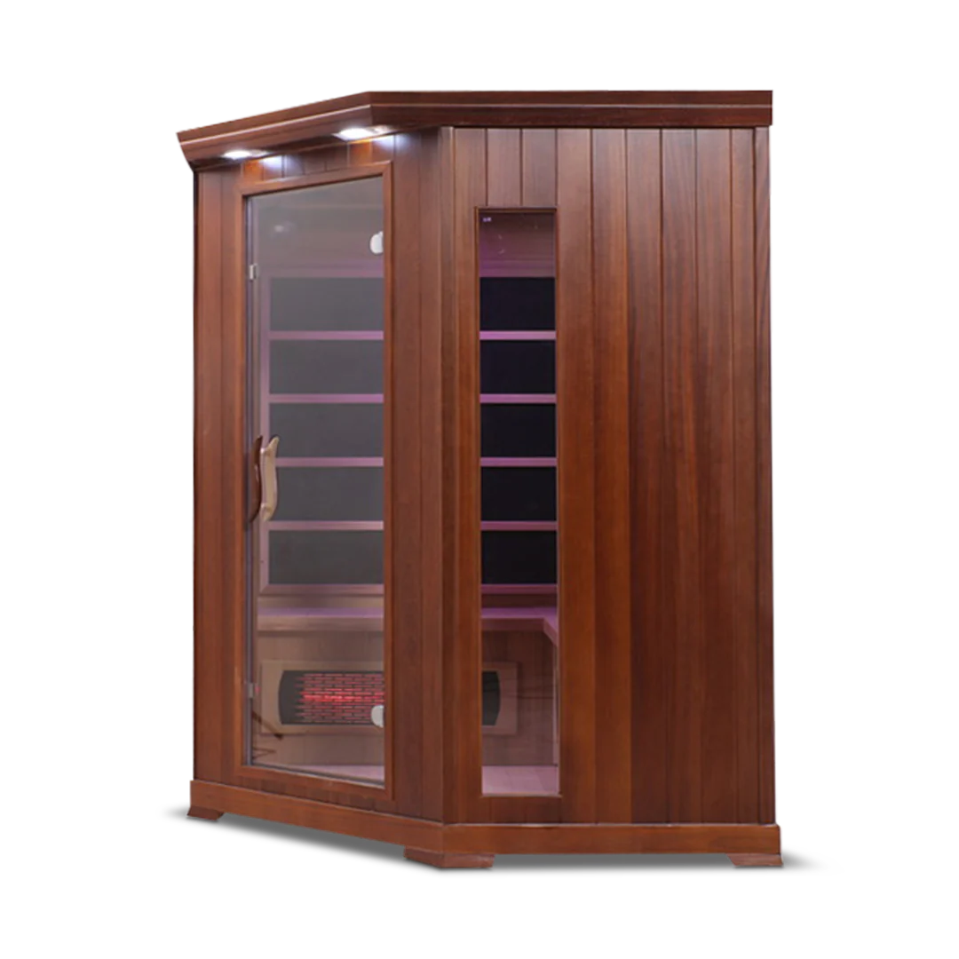 4 Person Full Spectrum Corner Infrared Sauna