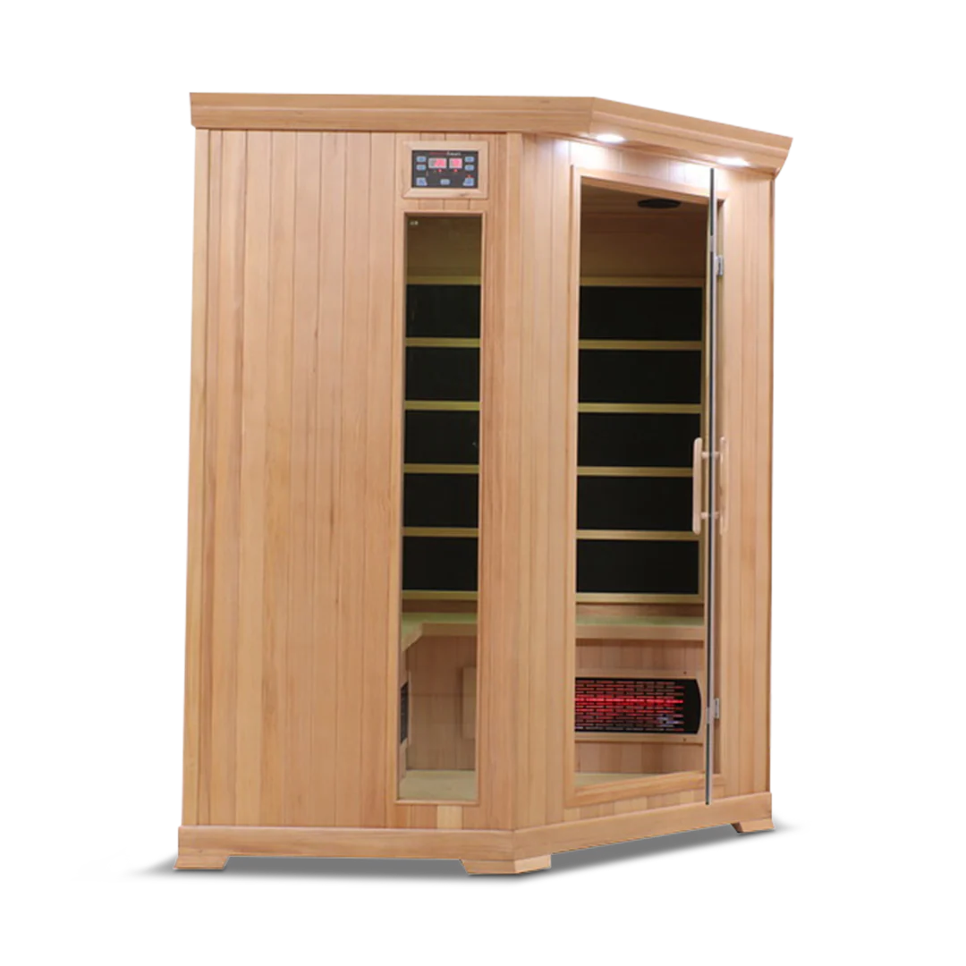 4 Person Full Spectrum Corner Infrared Sauna