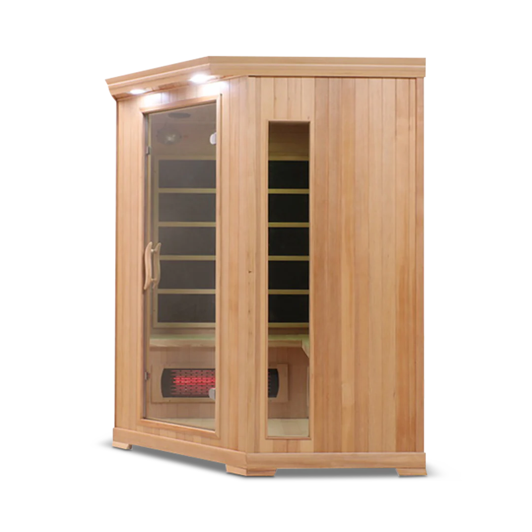 4 Person Full Spectrum Corner Infrared Sauna